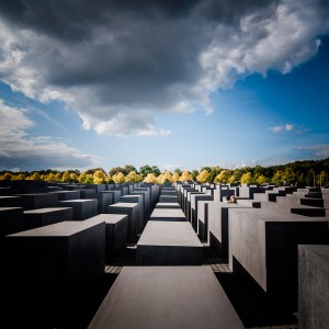 Berlin's Memorial to the Murdered Jews of Europe, impossible to avoid, near the city center. flickr