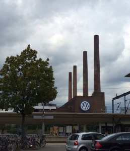 The VW factory in Wolfsburg, Germany