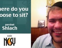 Where do you choose to sit? – Parshat Shlach – Rabbi Yaakov Frankiel, Director, Columbus NCSY